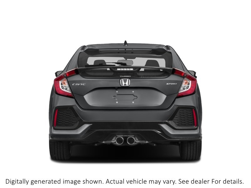 2018 Honda Civic Sport CVT w/Honda Sensing Exterior Shot 8