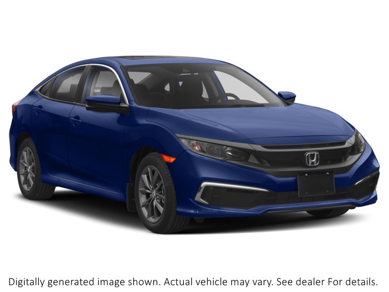 2020 Honda Civic EX w/New Wheel Design CVT Exterior Shot 8