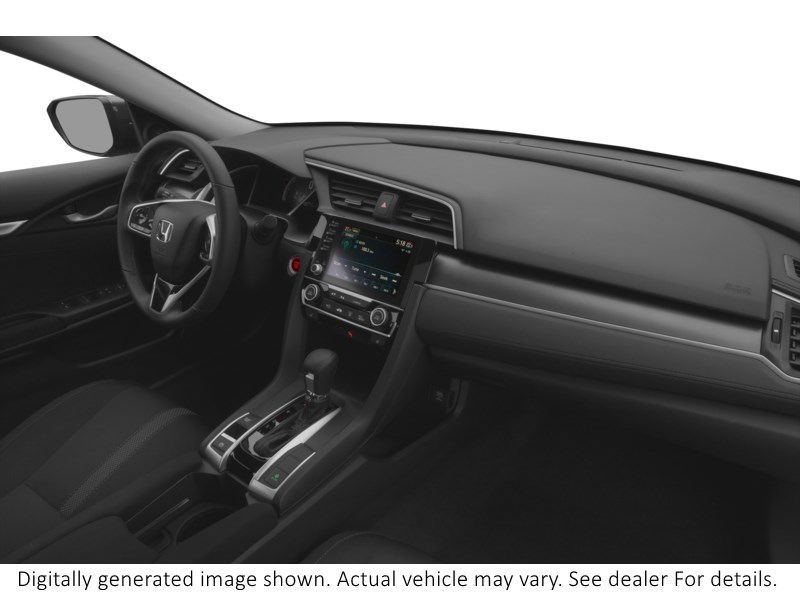 2020 Honda Civic EX w/New Wheel Design CVT Interior Shot 1