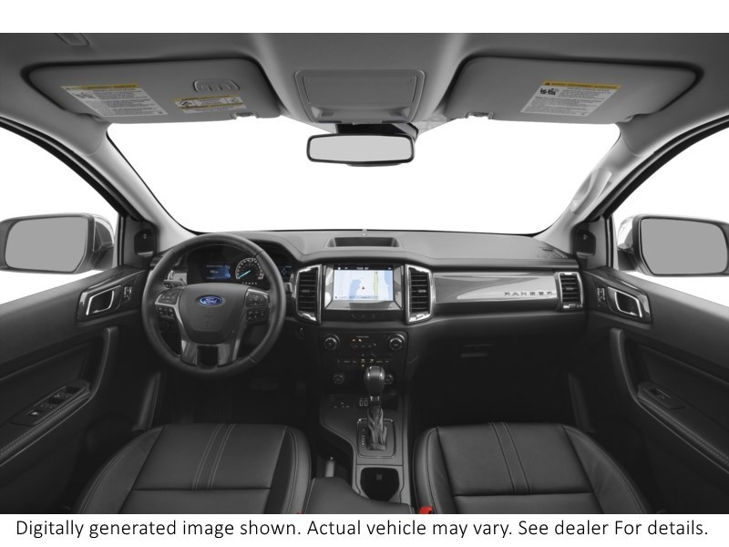 2020 Ford Ranger LARIAT 4WD SuperCrew 5' Box Interior Shot 6