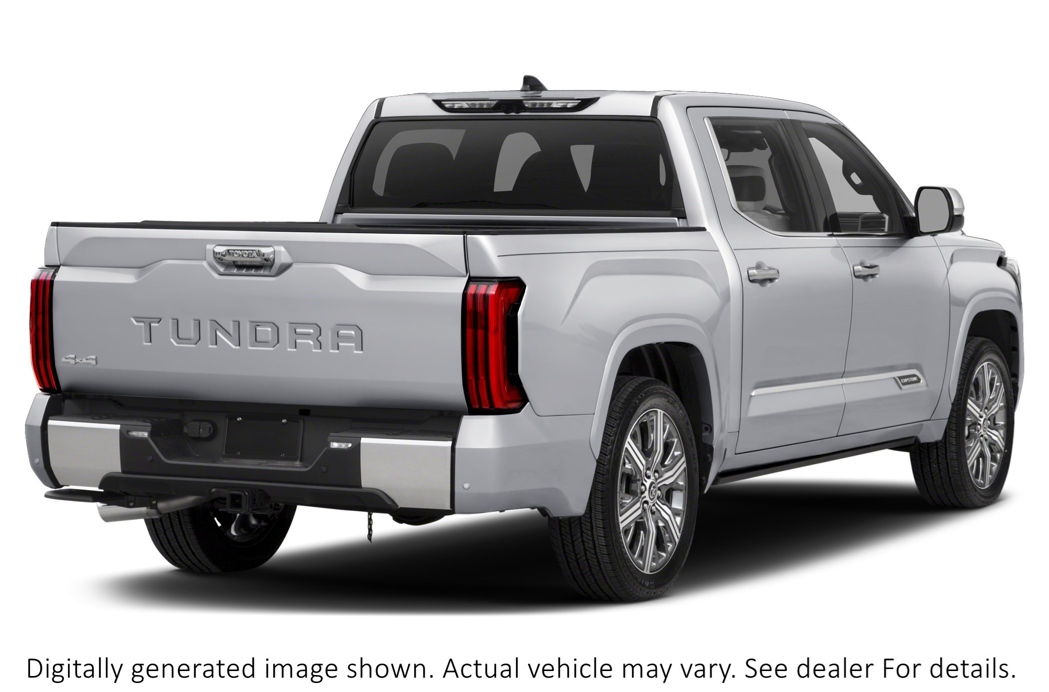 2025 Toyota Tundra Hybrid 4x4 Crewmax Capstone Hybrid Exterior Shot 2