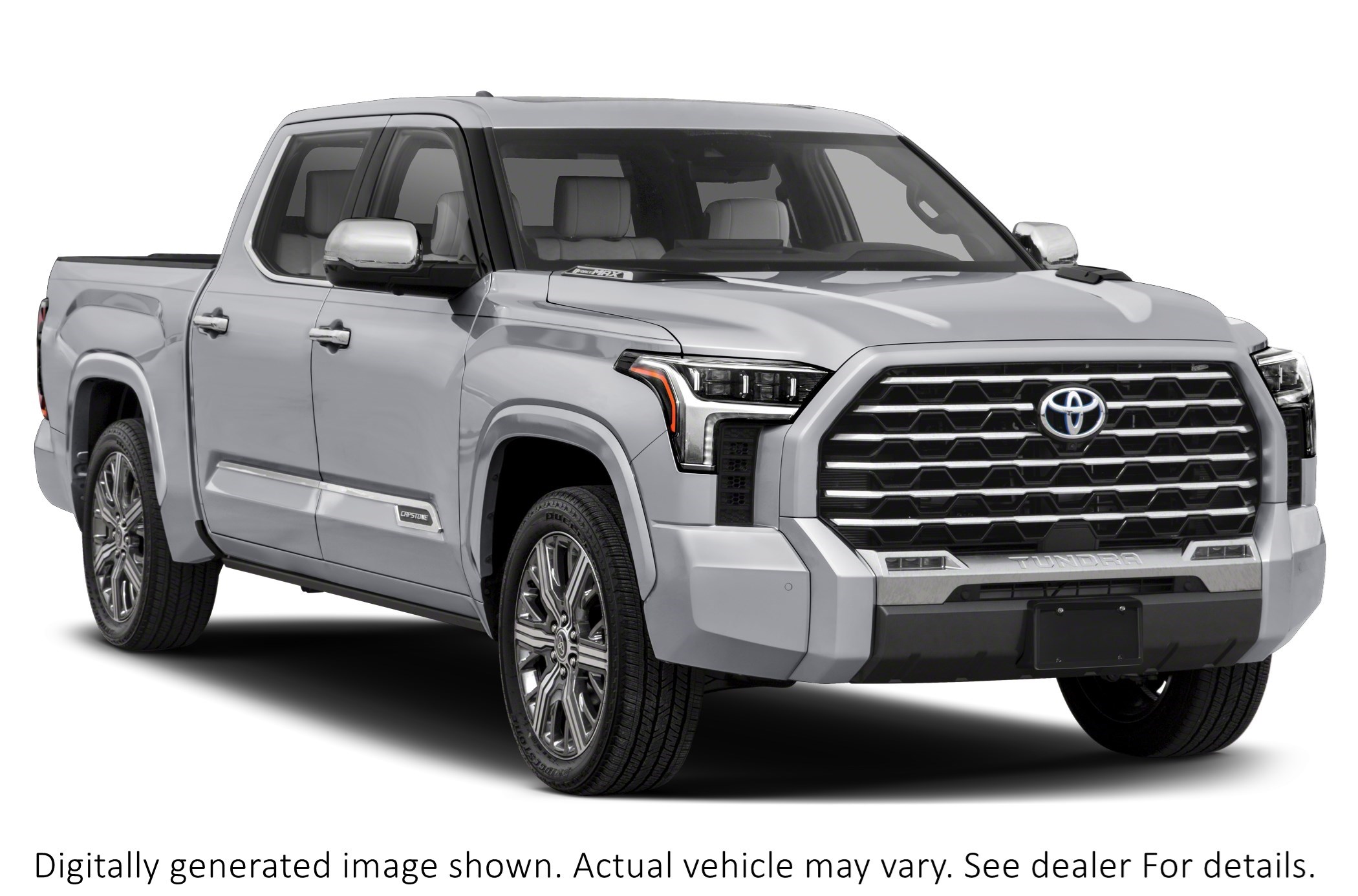 2025 Toyota Tundra Hybrid 4x4 Crewmax Capstone Hybrid Exterior Shot 8