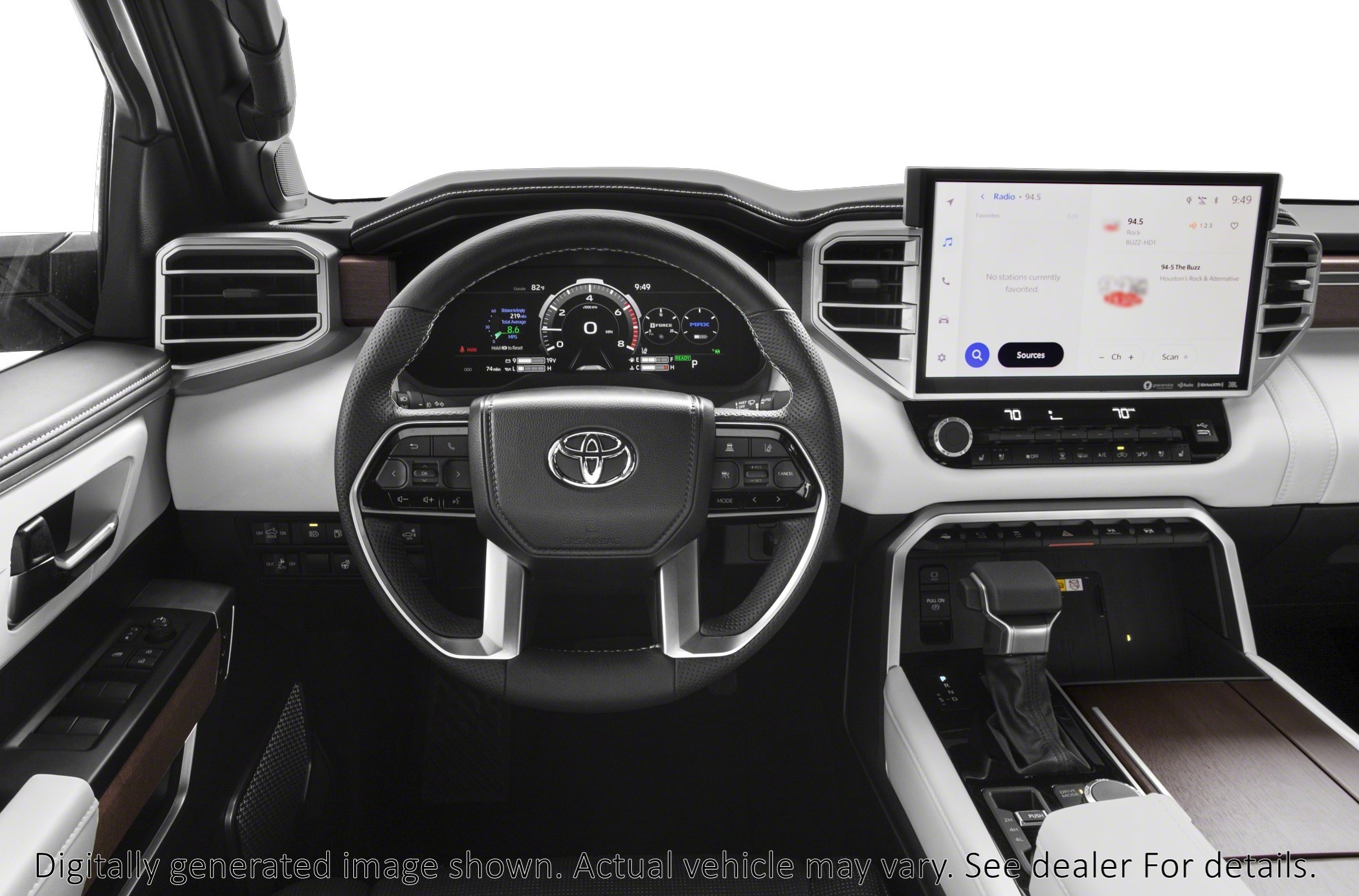 2025 Toyota Tundra Hybrid 4x4 Crewmax Capstone Hybrid Interior Shot 3
