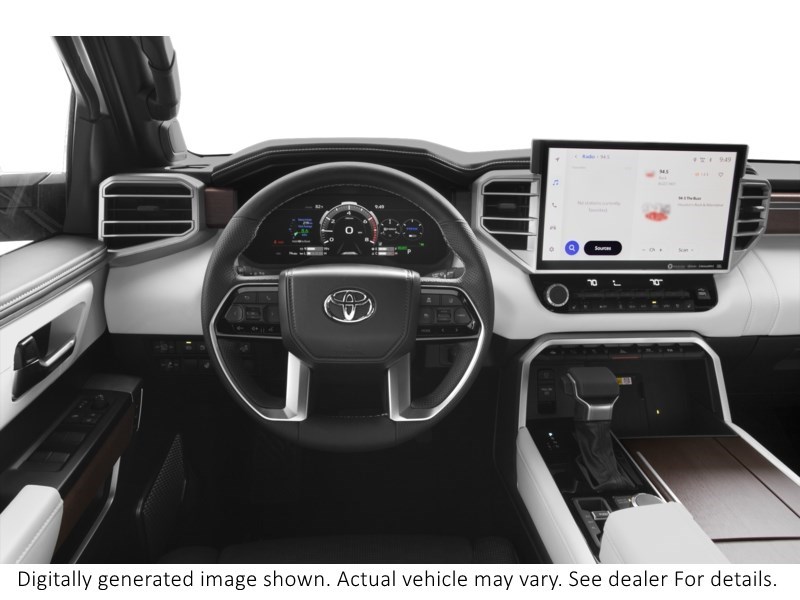 2025 Toyota Tundra Hybrid 4x4 Crewmax Capstone Hybrid Interior Shot 3