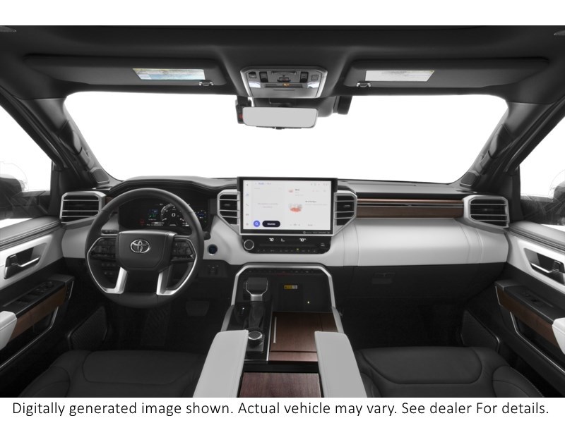 2025 Toyota Tundra Hybrid 4x4 Crewmax Capstone Hybrid Interior Shot 6