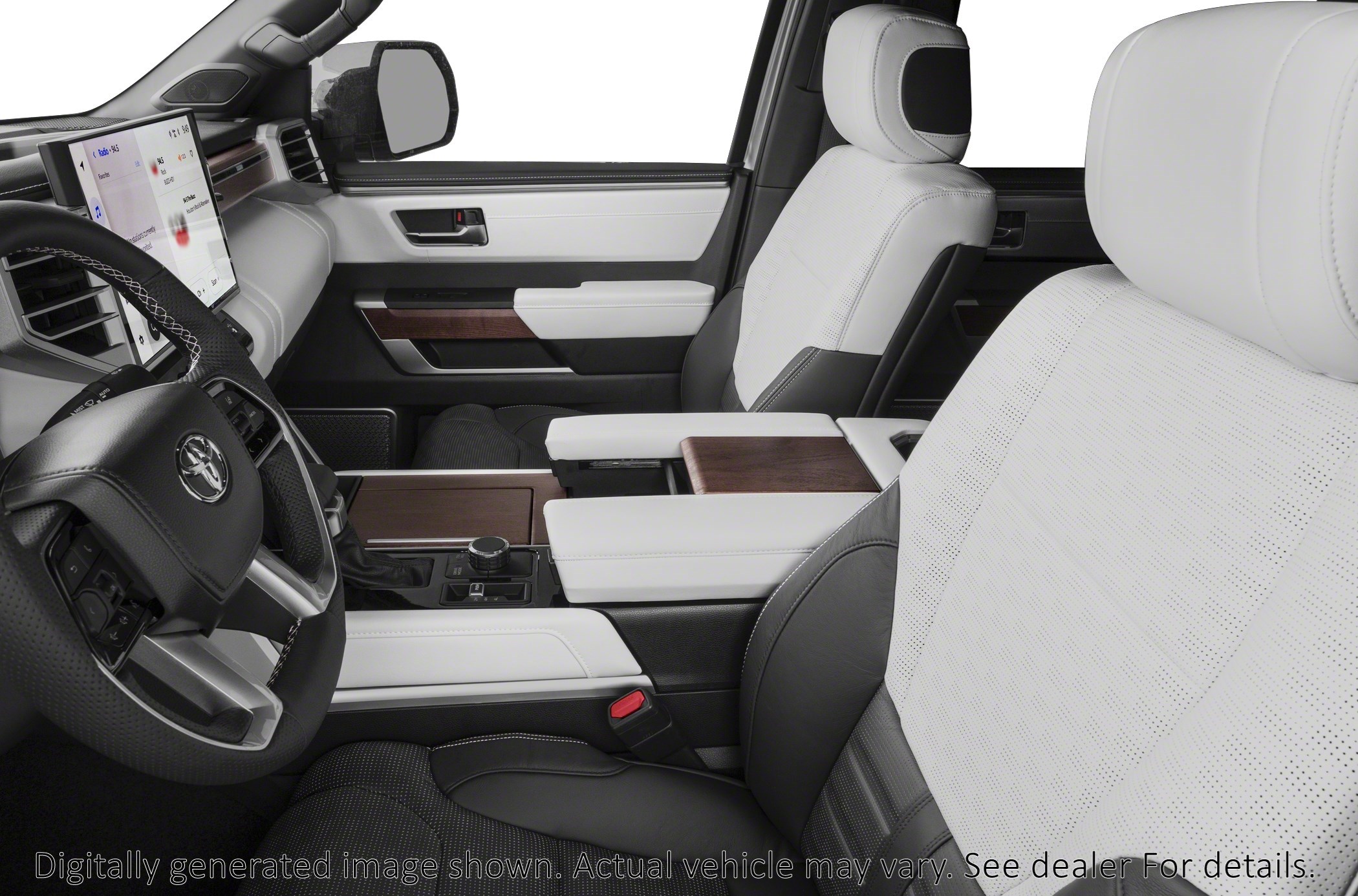 2025 Toyota Tundra Hybrid 4x4 Crewmax Capstone Hybrid Interior Shot 4