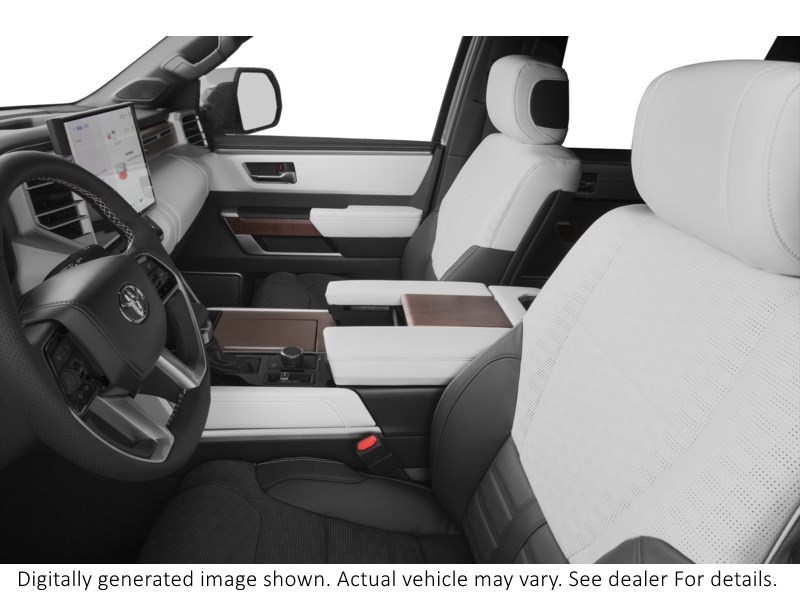 2025 Toyota Tundra Hybrid 4x4 Crewmax Capstone Hybrid Interior Shot 4
