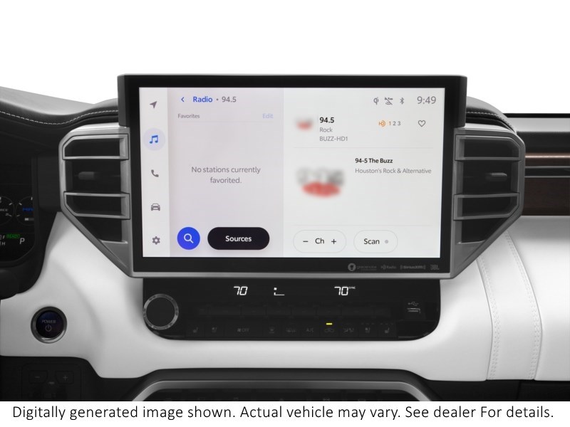 2025 Toyota Tundra Hybrid 4x4 Crewmax Capstone Hybrid Interior Shot 2