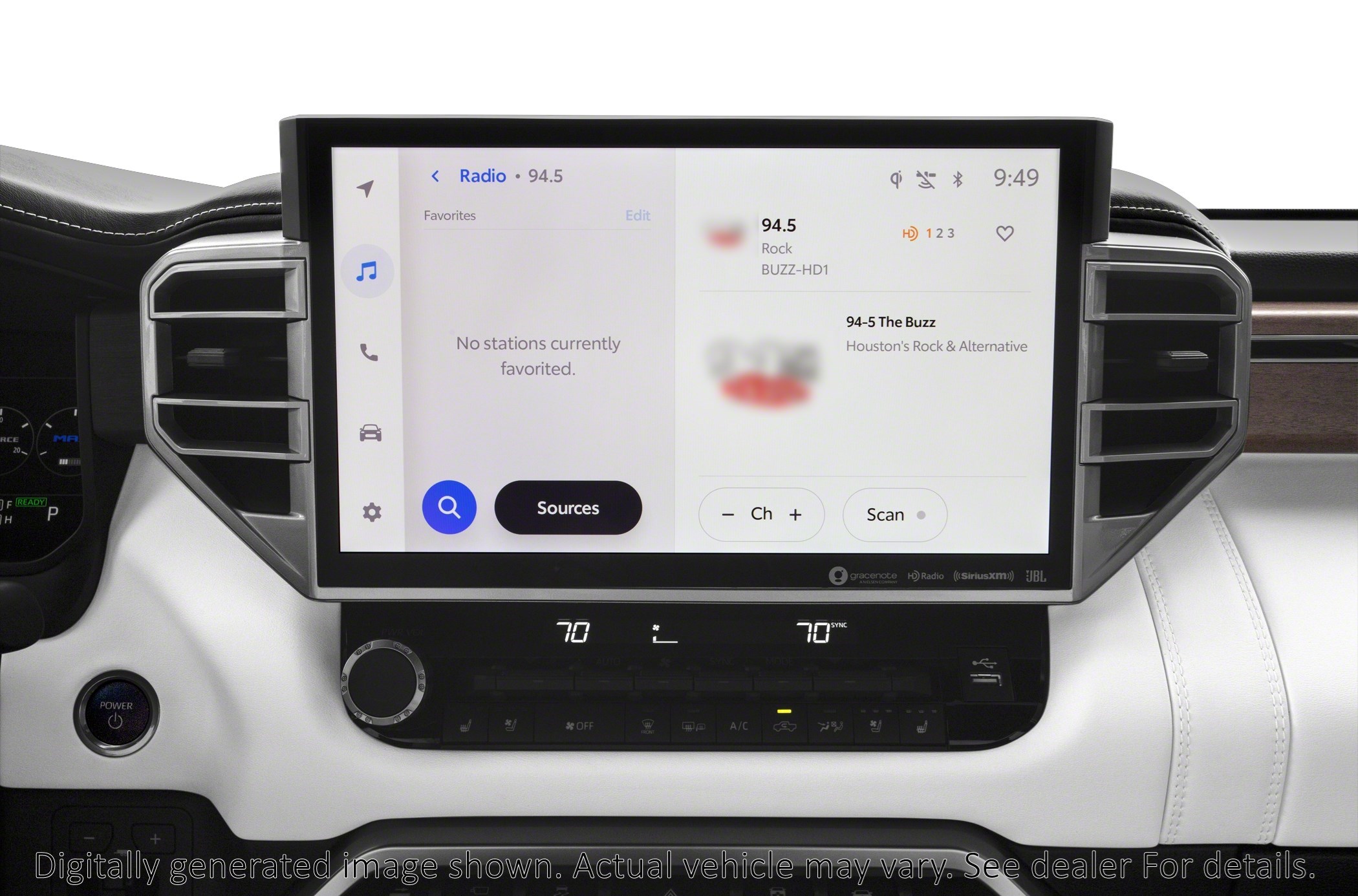 2025 Toyota Tundra Hybrid 4x4 Crewmax Capstone Hybrid Interior Shot 2