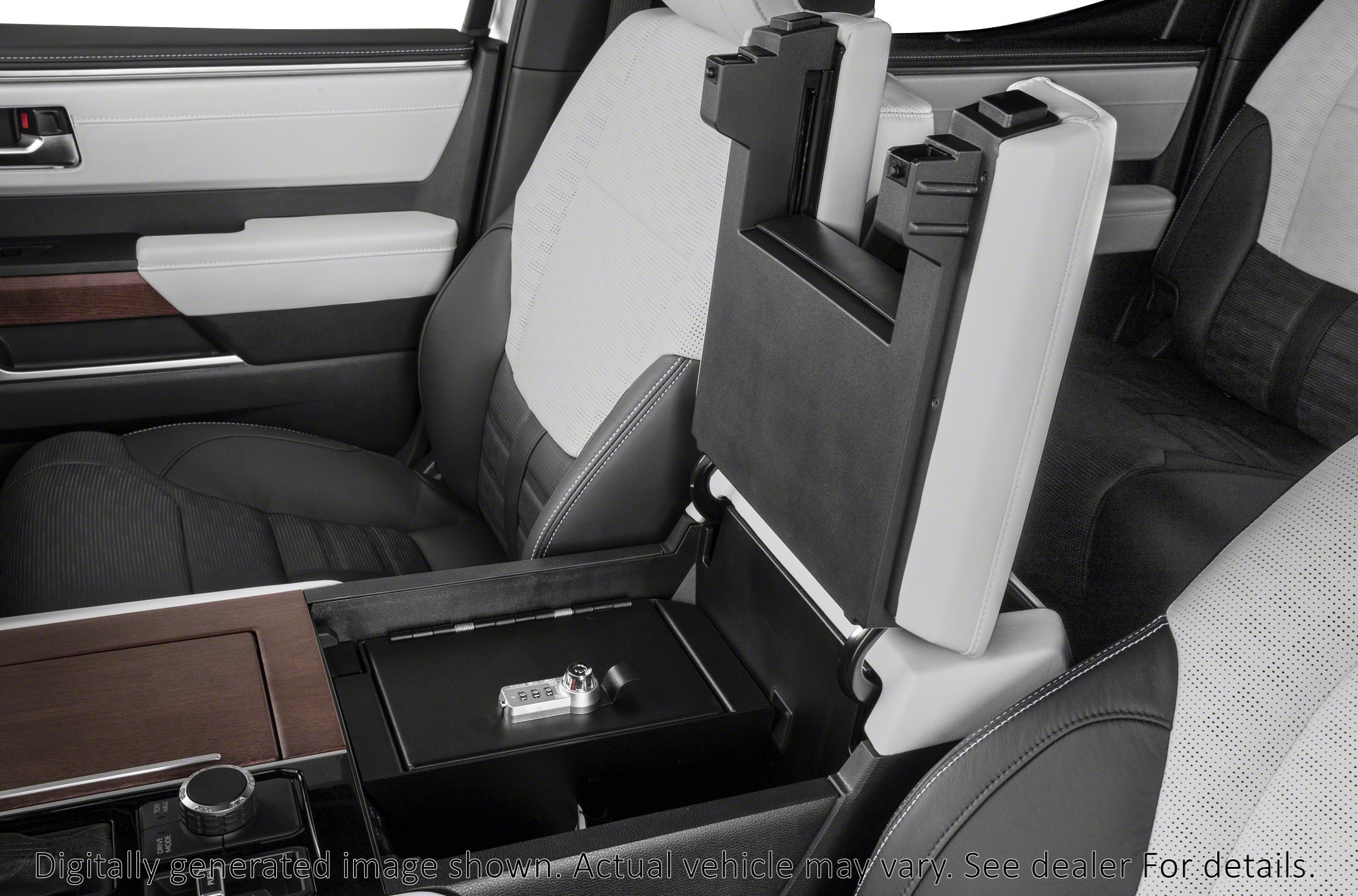 2025 Toyota Tundra Hybrid 4x4 Crewmax Capstone Hybrid Interior Shot 7