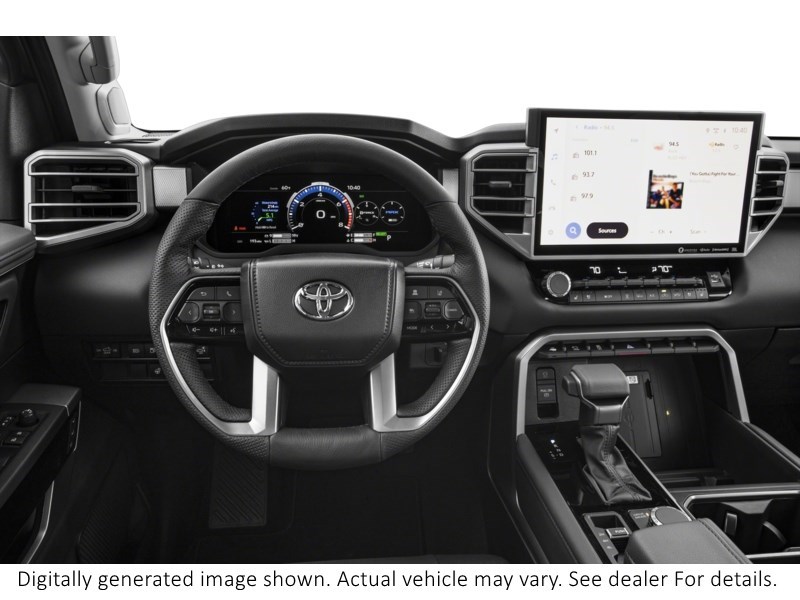 2025 Toyota Tundra Hybrid 4x4 Crewmax Limited Hybrid Interior Shot 3