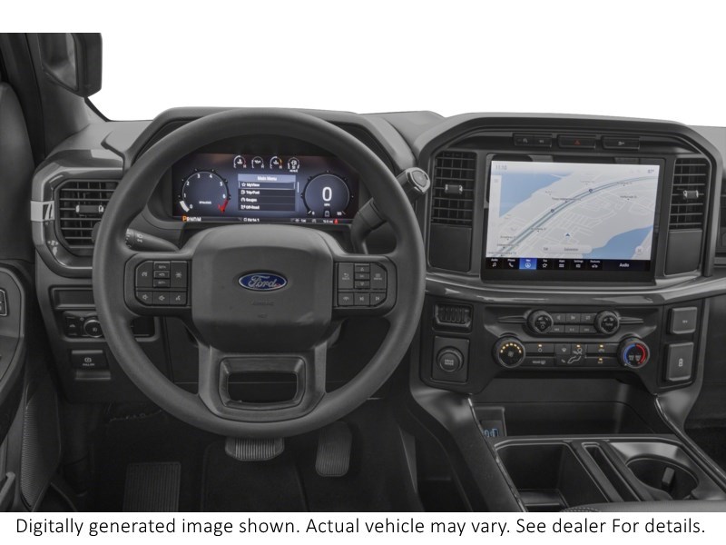 2025 FORD F-150 STX 4WD SUPERCREW 5.5' BOX Interior Shot 3