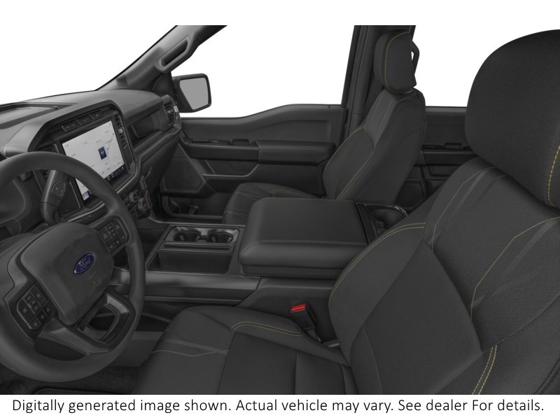 2025 FORD F-150 STX 4WD SUPERCREW 5.5' BOX Interior Shot 4