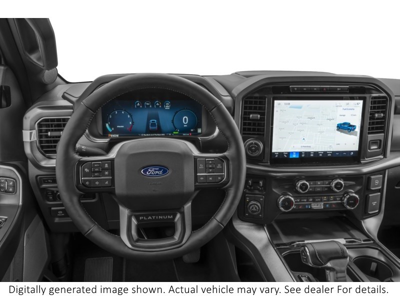 2025 FORD F-150 PLATINUM 4WD SUPERCREW 5.5' BOX Interior Shot 3