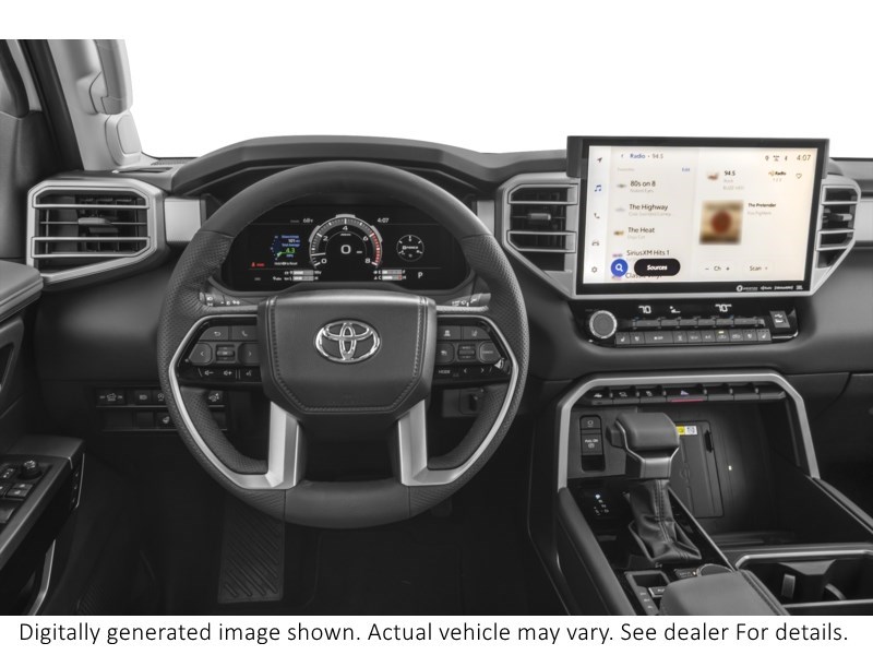 2025 Toyota Tundra 4x4 Crewmax Limited Long Bed Interior Shot 3