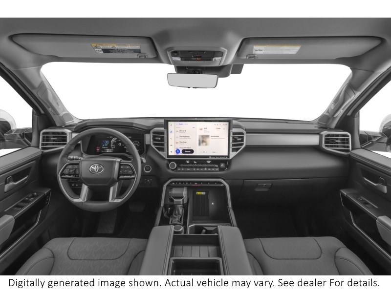 2025 Toyota Tundra 4x4 Crewmax Limited Long Bed Interior Shot 6