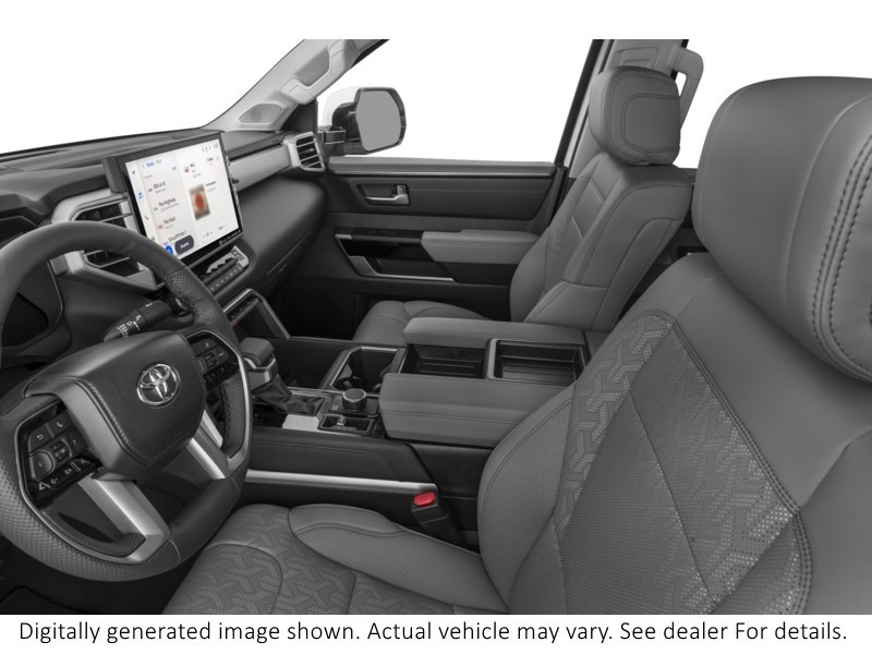 2025 Toyota Tundra 4x4 Crewmax Limited Long Bed Interior Shot 4
