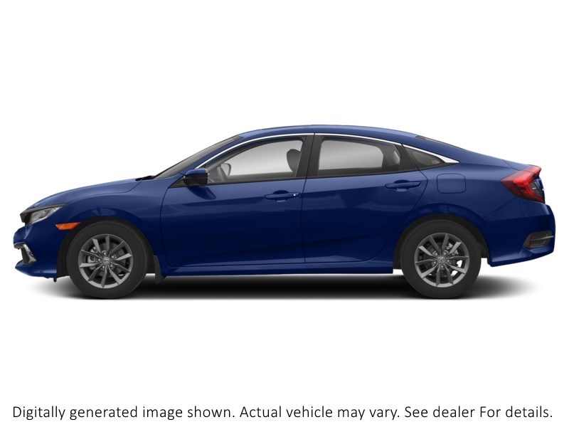 2020 Honda Civic EX w/New Wheel Design CVT Aegean Blue Metallic  Shot 5