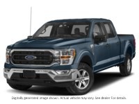 2022 FORD F-150 XLT 4WD SUPERCREW 5.5' BOX Antimatter Blue Metallic  Shot 49