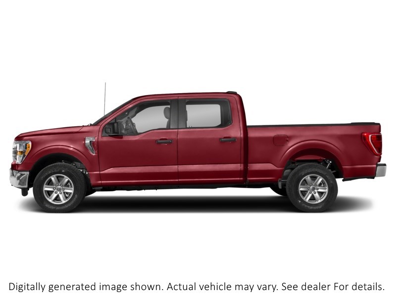 2022 FORD F-150 XLT 4WD SUPERCREW 5.5' BOX Rapid Red Metallic Tinted Clearcoat  Shot 35