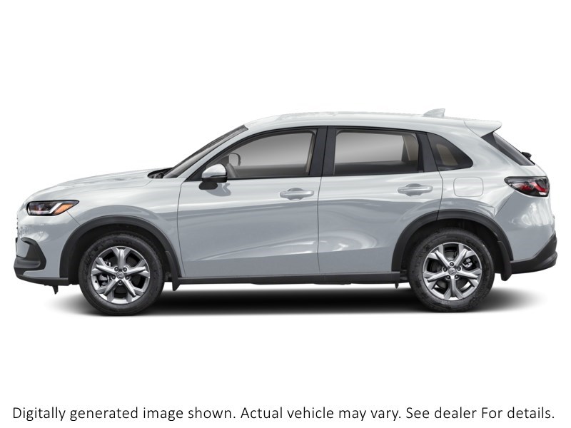 2025 HONDA HR-V LX AWD CVT Lunar Silver Metallic  Shot 3