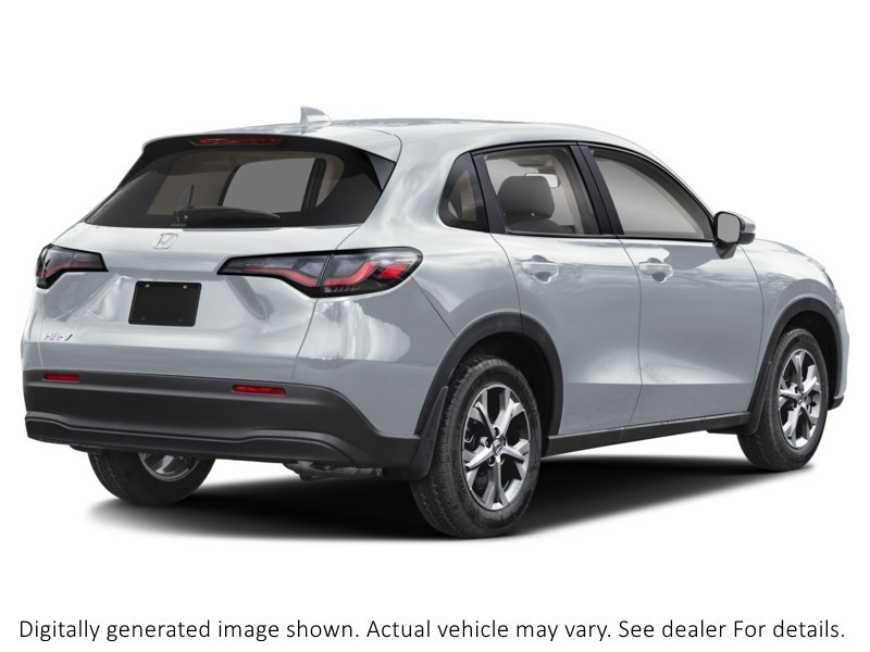 2025 HONDA HR-V LX AWD CVT Lunar Silver Metallic  Shot 6
