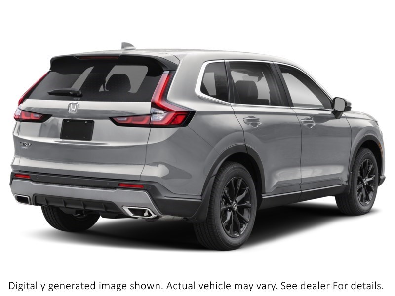 2025 HONDA CR-V HYBRID EX-L AWD Solar Reflection Silver Metallic  Shot 6