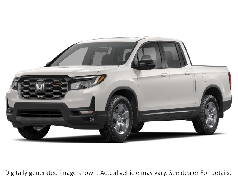 2025 HONDA RIDGELINE TRAILSPORT AWD Platinum White Pearl  Shot 3