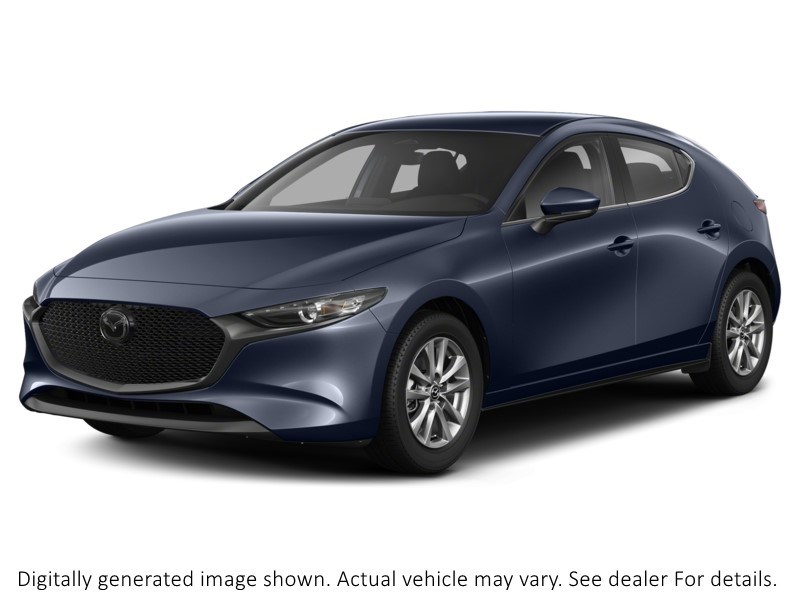 2025 Mazda Mazda3 GS Auto i-ACTIV AWD Deep Crystal Blue Mica  Shot 1