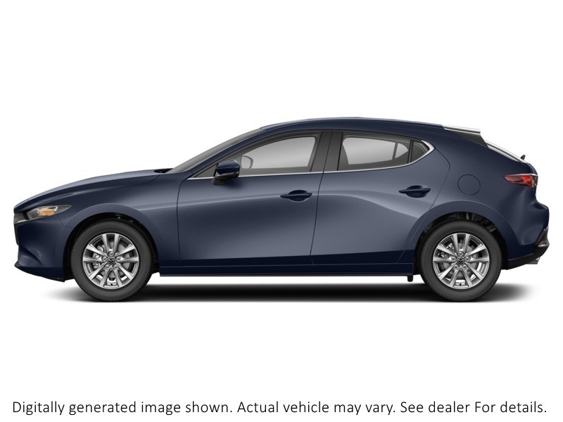 2025 Mazda Mazda3 GS Auto i-ACTIV AWD Deep Crystal Blue Mica  Shot 4