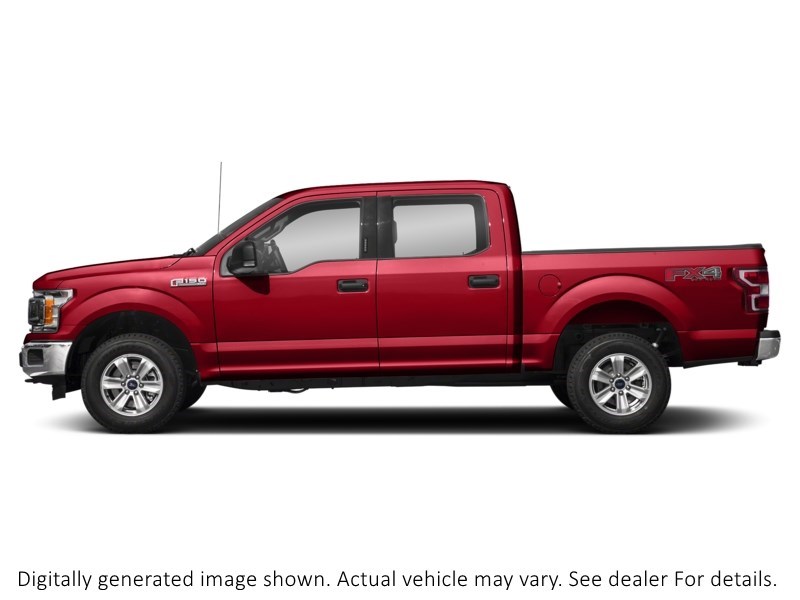 2020 FORD F-150 XLT 4WD SUPERCREW 5.5' BOX Race Red  Shot 3