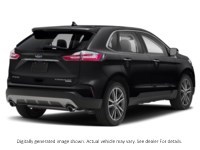 2019 Ford Edge Titanium AWD Agate Black  Shot 2