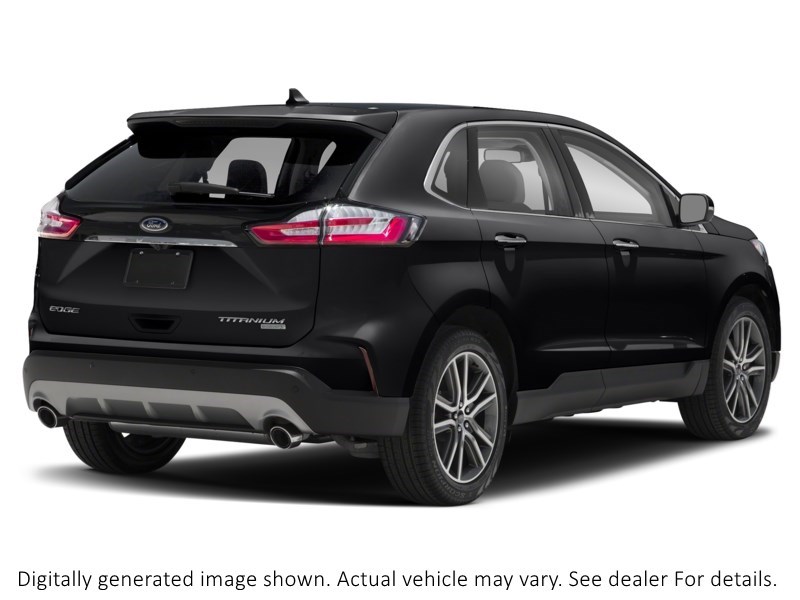2019 Ford Edge Titanium AWD Agate Black  Shot 6
