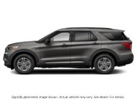 2022 Ford Explorer XLT 4WD Carbonized Grey Metallic  Shot 3
