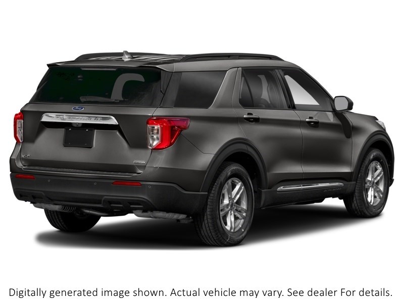 2022 Ford Explorer XLT 4WD Carbonized Grey Metallic  Shot 2
