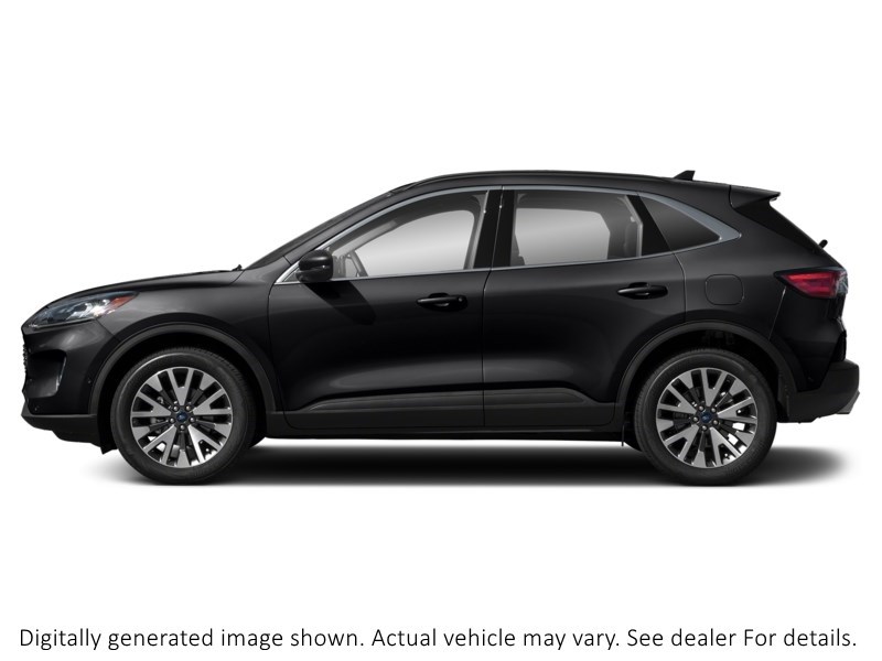 2020 Ford Escape Titanium AWD Agate Black Metallic  Shot 5