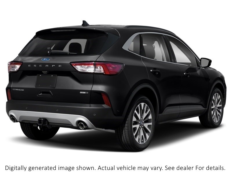 2020 Ford Escape Titanium AWD Agate Black Metallic  Shot 2