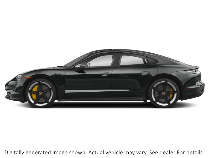 2020 Porsche Taycan 4S Sedan Jet Black Metallic  Shot 5