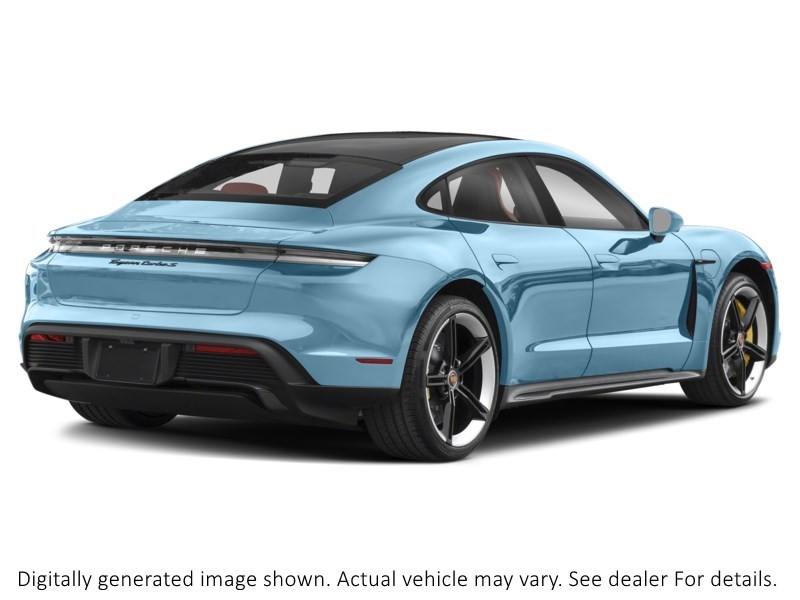 2020 Porsche Taycan 4S Sedan Frozen Blue Metallic  Shot 48