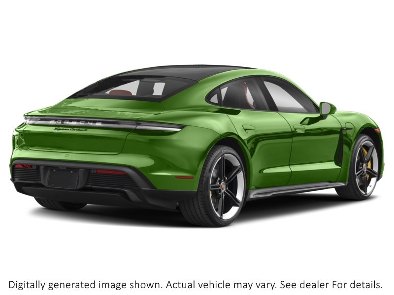 2020 Porsche Taycan 4S Sedan Mamba Green Metallic  Shot 56