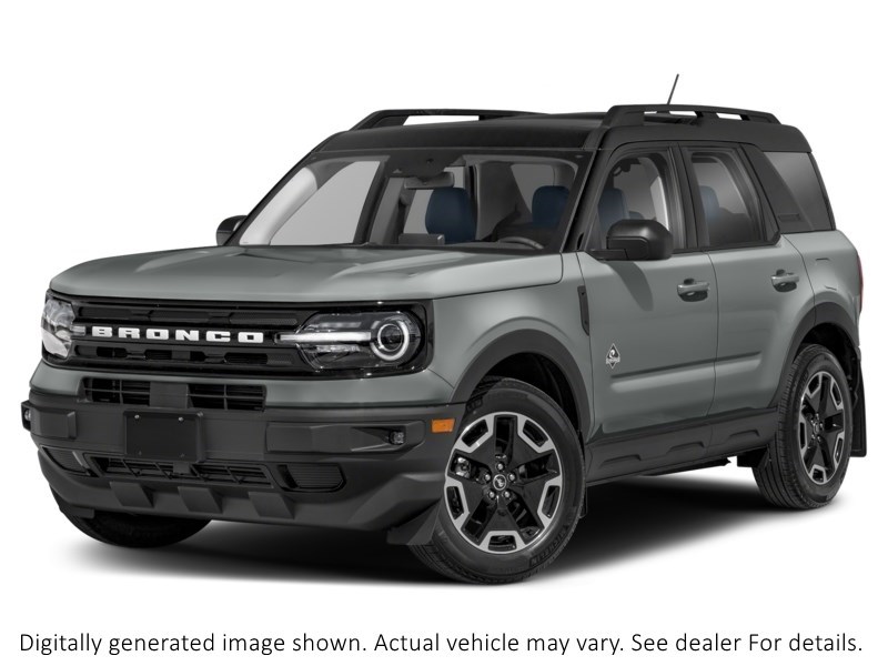 2024 Ford Bronco Sport Outer Banks | 4x4 | 1.5L | TECH | TOW | ROOF | B&O Cactus Grey  Shot 4