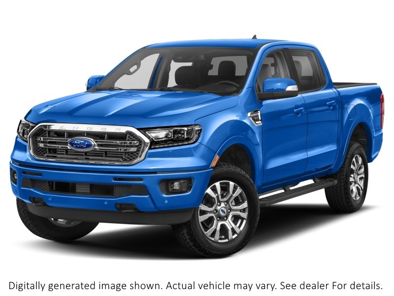 2022 Ford Ranger LARIAT 4WD SuperCrew 5' Box Velocity Blue Metallic  Shot 10