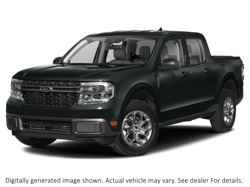 2024 Ford Maverick XLT AWD SuperCrew Shadow Black  Shot 4