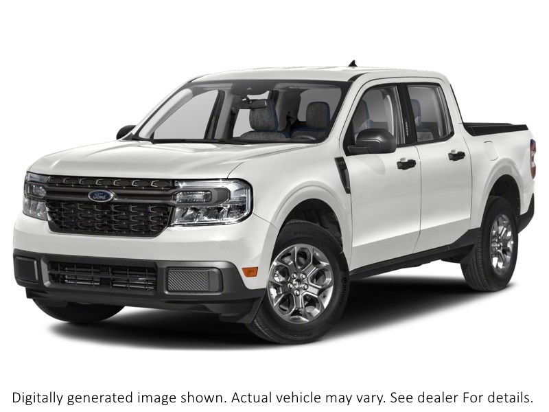 2024 FORD MAVERICK XLT FWD SUPERCREW Oxford White  Shot 4