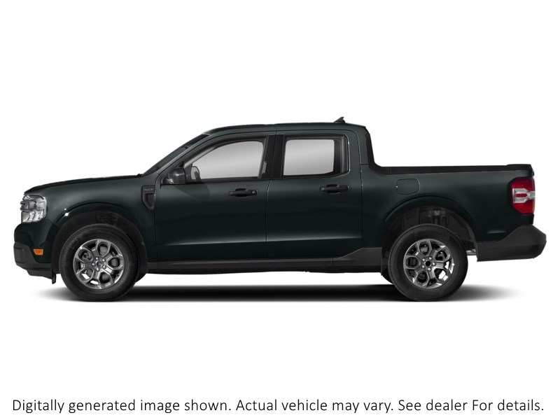 2024 Ford Maverick XLT AWD SuperCrew Shadow Black  Shot 3