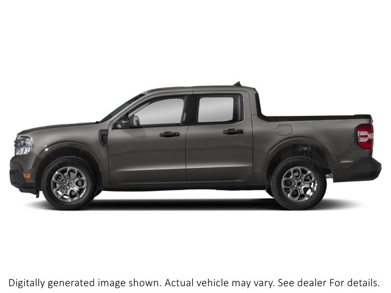 2024 FORD MAVERICK XLT FWD SUPERCREW Carbonized Grey Metallic  Shot 3