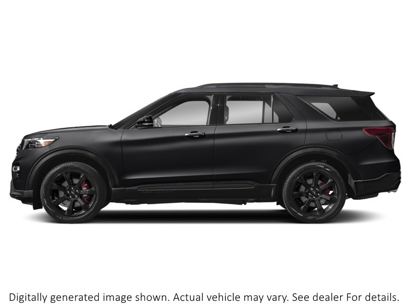 2023 Ford Explorer ST 4WD Agate Black Metallic  Shot 3