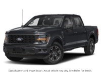 2025 FORD F-150 STX 4WD SUPERCREW 5.5' BOX Agate Black Metallic  Shot 4