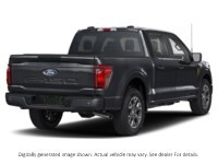 2025 FORD F-150 STX 4WD SUPERCREW 5.5' BOX Agate Black Metallic  Shot 2