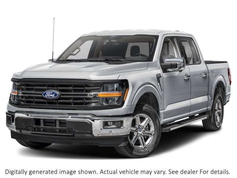 2025 FORD F-150 XLT 4WD SUPERCREW 5.5' BOX Iconic Silver Metallic  Shot 4